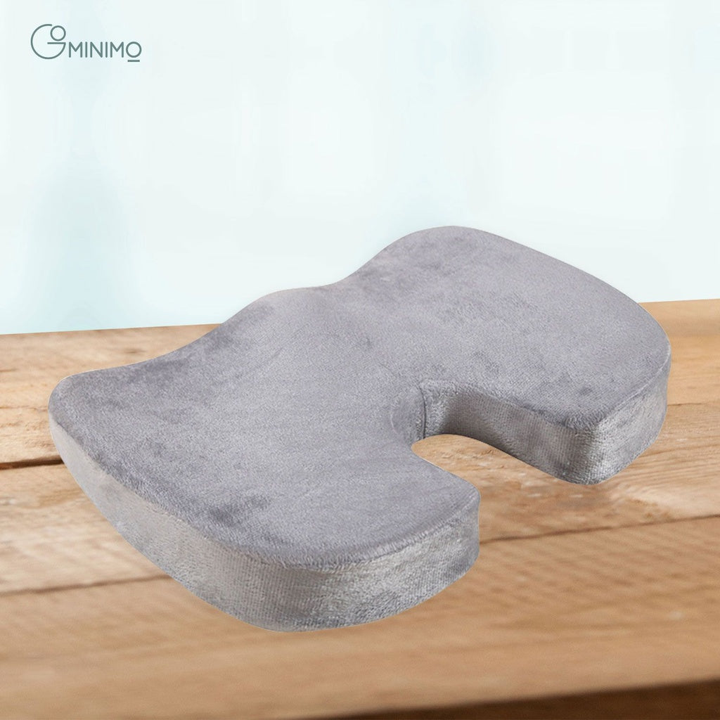 Memory Foam Seat U Shape Dark Grey