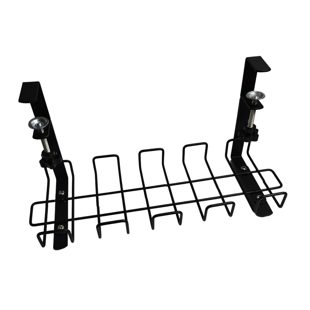 Cable Management Tray- No Drilling Type (Black)
