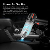 Cordless Air Duster with Vacuum (Black) MK-ADV-101-HL