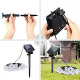 100 Light Bulb Solar String Light (Warm Light)