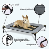 Elevated Camping Pet Bed (M Army) - PT-PB-148-QQQ