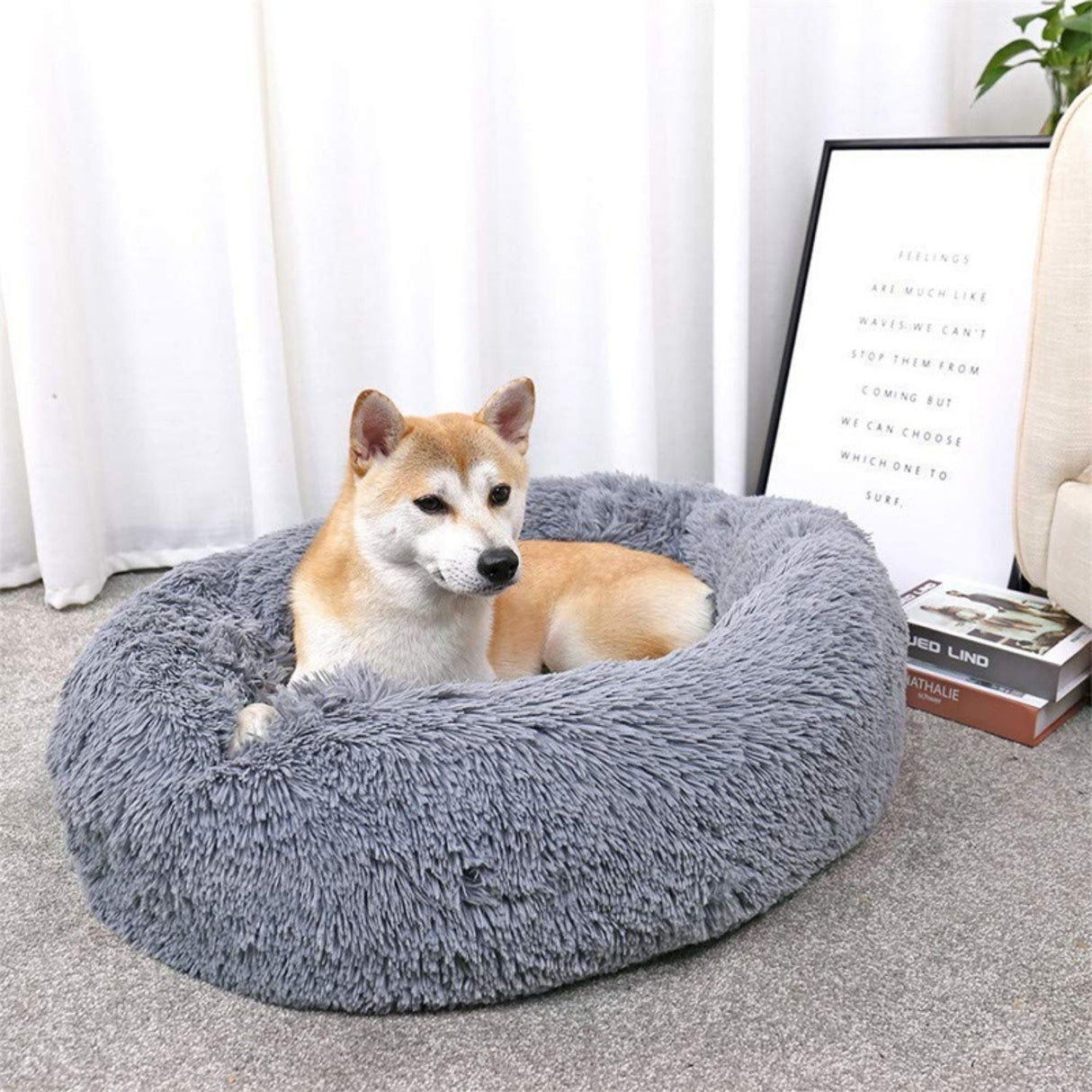 Pet Bed 70cm (Light Grey) PT-PB-136-XL