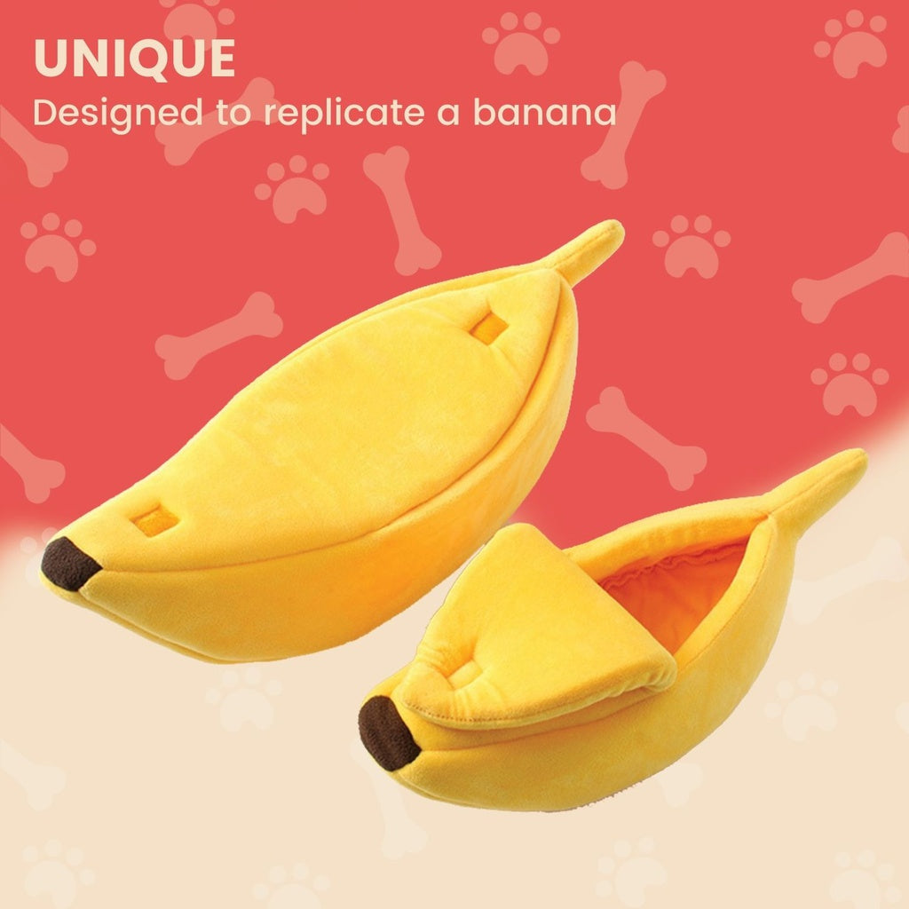 Banana Pet Bed (M Yellow) - PT-PB-192-QQQ