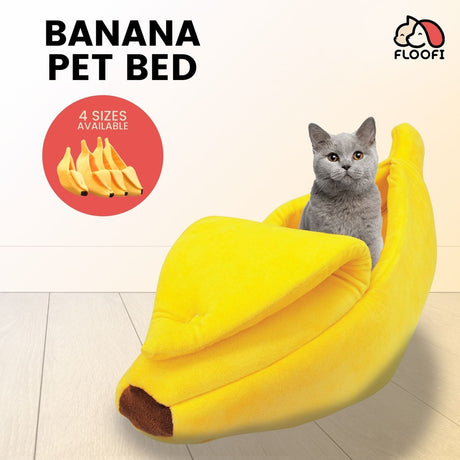 Banana Pet Bed (XL Yellow) - PT-PB-200-QQQ