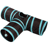 4 Holes Cat Tunnel (Blue) - PT-CT-117-QQQ