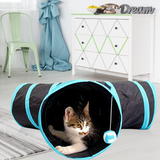 4 Holes Cat Tunnel (White) - PT-CT-120-QQQ