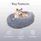 Ped Bed Round Plush (80cm Apple Green) - PT-PB-231-XL (L22 80cm Apple Green)