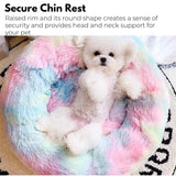 Ped Bed Round Plush (80cm Apple Green) - PT-PB-231-XL (L22 80cm Apple Green)