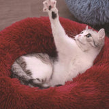 Ped Bed Round Plush (80cm Apple Green) - PT-PB-231-XL (L22 80cm Apple Green)