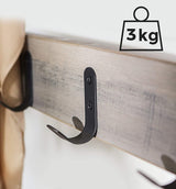 Coat Rack Stand 175cm Greige HSR41MB