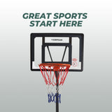 Basketball Hoop Stand ( 2.1M - 2.60M ) BLACK VP-BHS-102-SBA