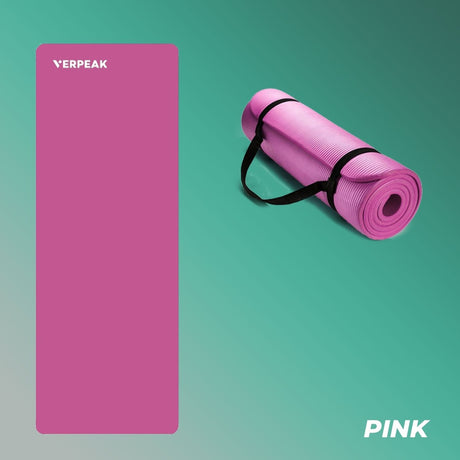 NBR Yoga Mat 1.5CM Pink VP-MT-119-AC