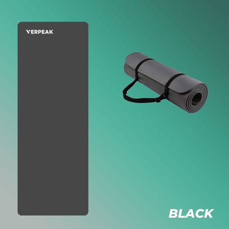 NBR Yoga Mat 1.5CM Black VP-MT-123-AC