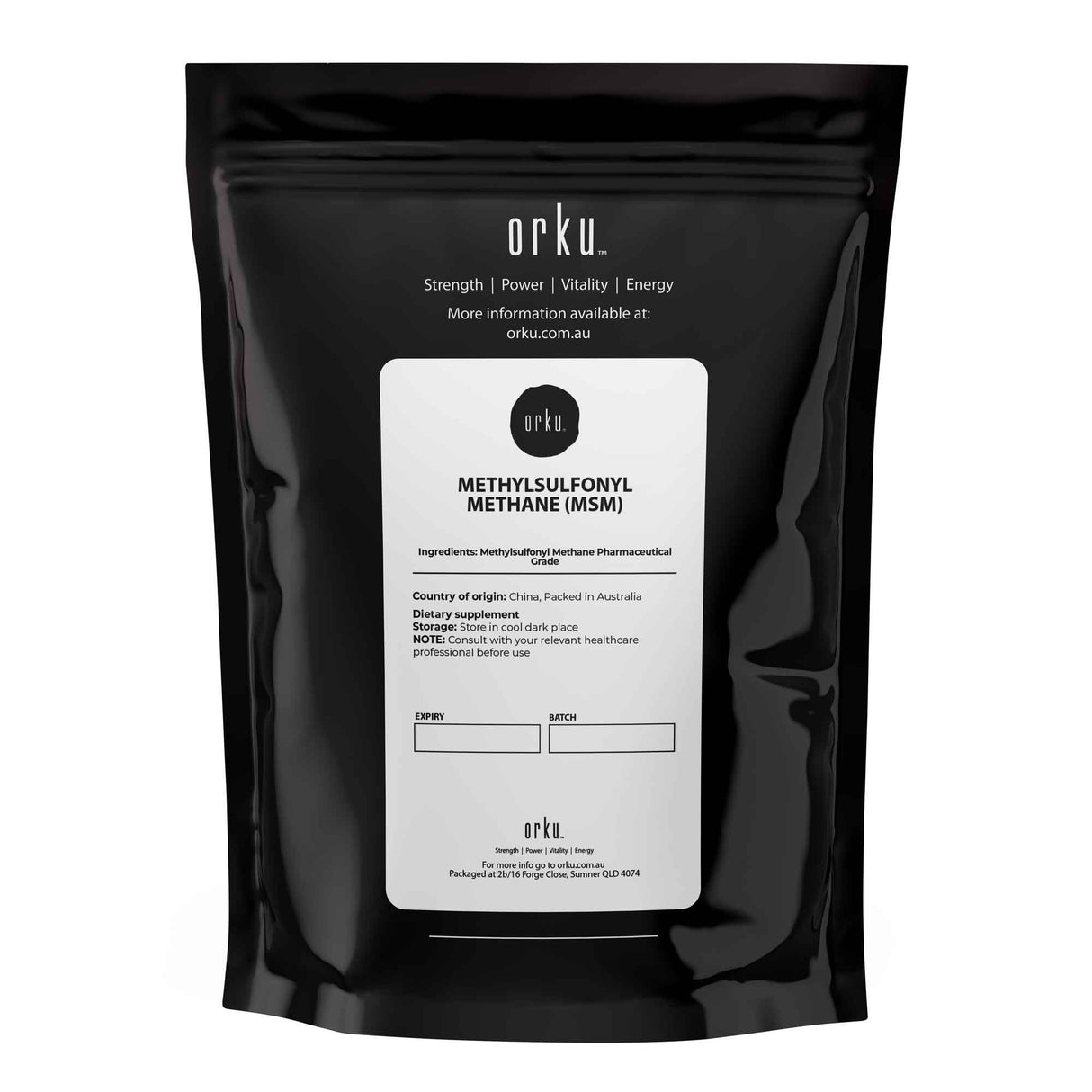 2Kg MSM Powder or Crystals Tub - 99% Pure Methylsulfonylmethane Dimethyl Sulfone
