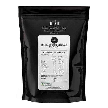 2Kg Organic Wheatgrass Powder Superfood Wheat Grass Leaf Supplement