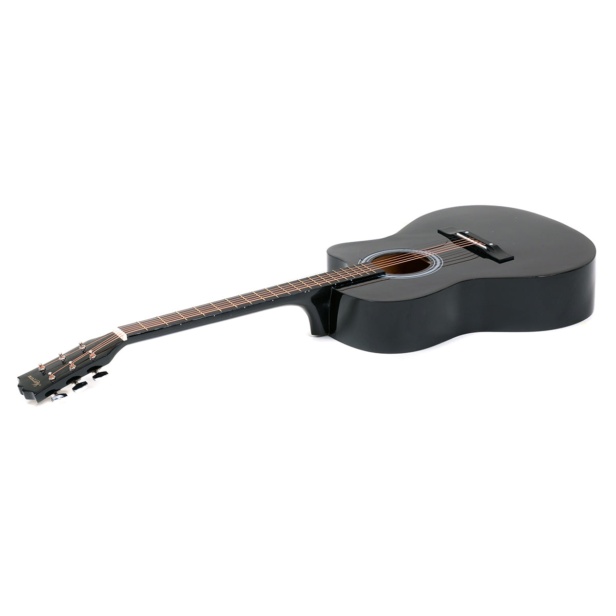 Acoustic Cutaway 40in Guitar - Black