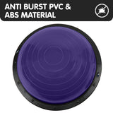 Fitness Yoga Ball Home Gym Workout Balance Trainer Purple