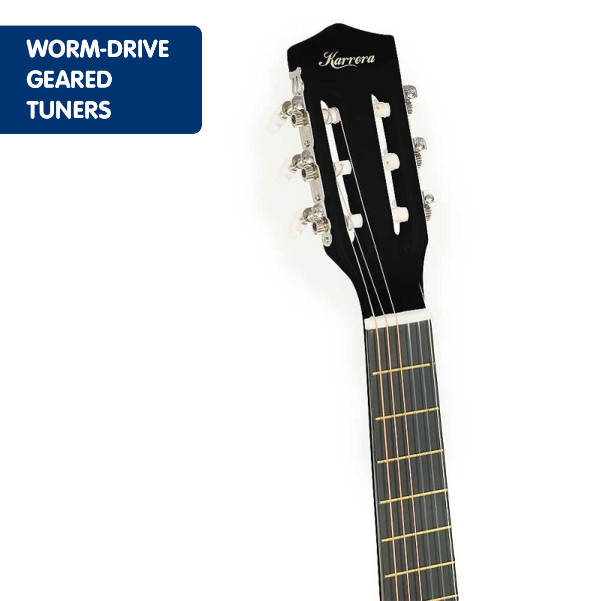 Childrens Acoustic Guitar Kids - Black