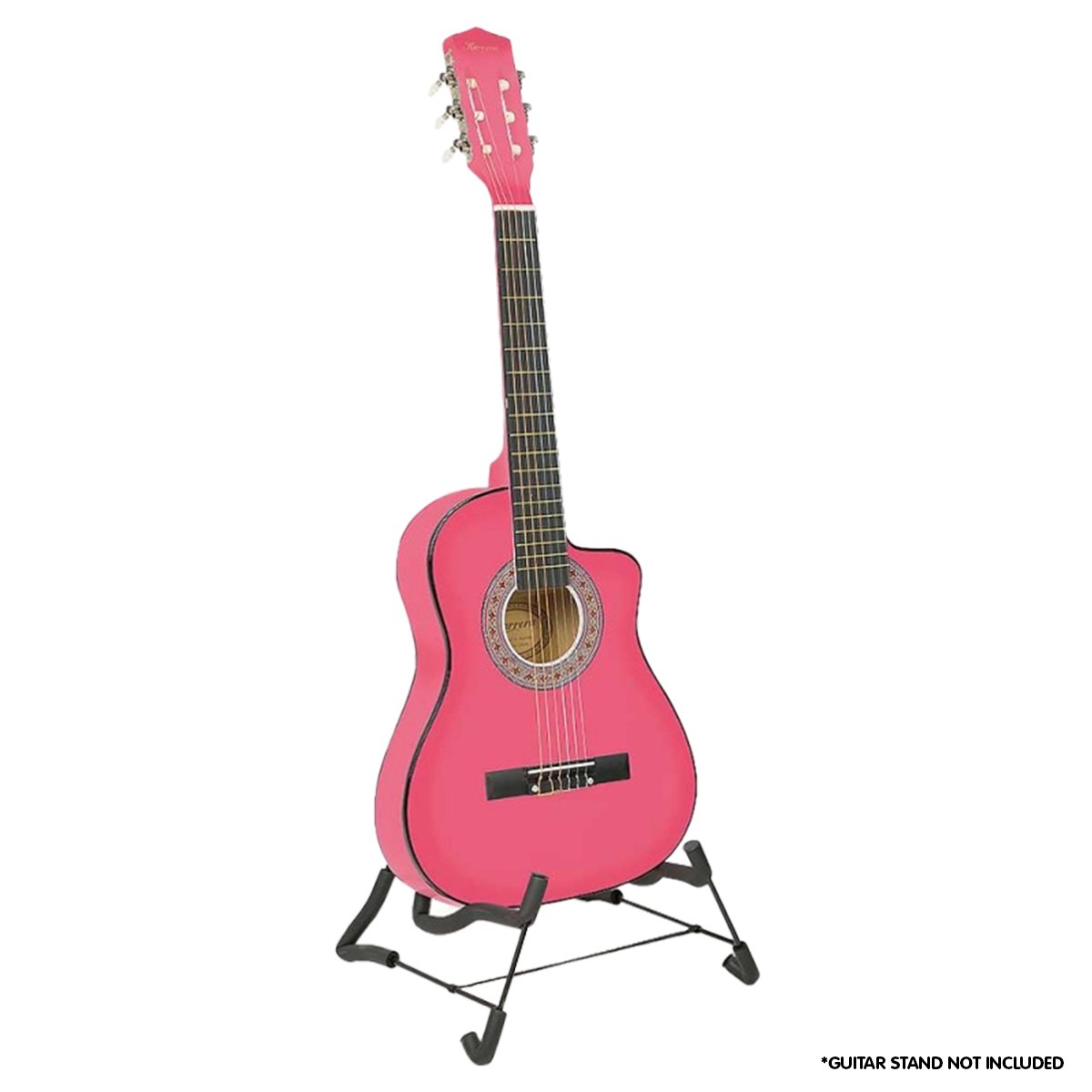 Childrens Acoustic Guitar Kids - Pink