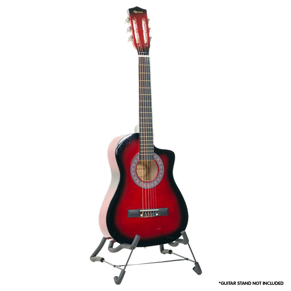 Childrens Acoustic Guitar Kids - Red
