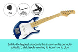 Electric Childrens Kids Guitar - Blue