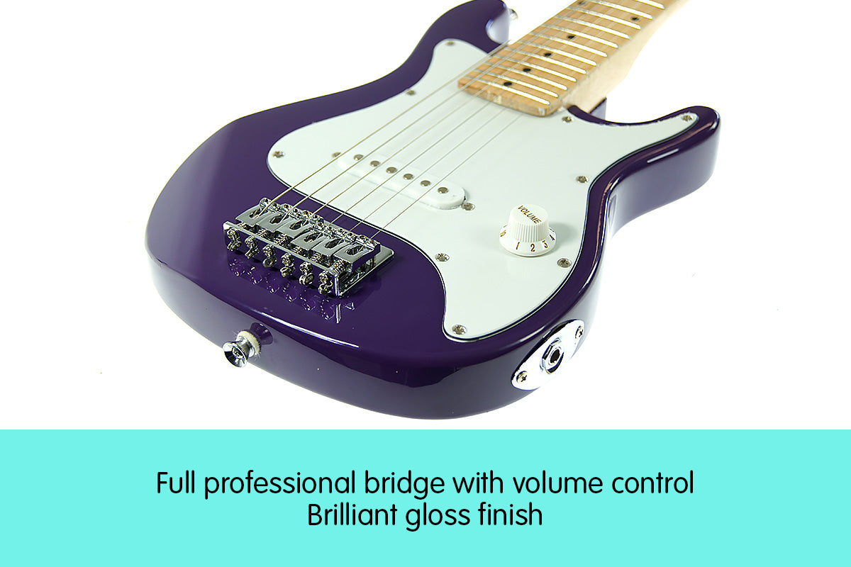 Electric Childrens Guitar Kids - Purple