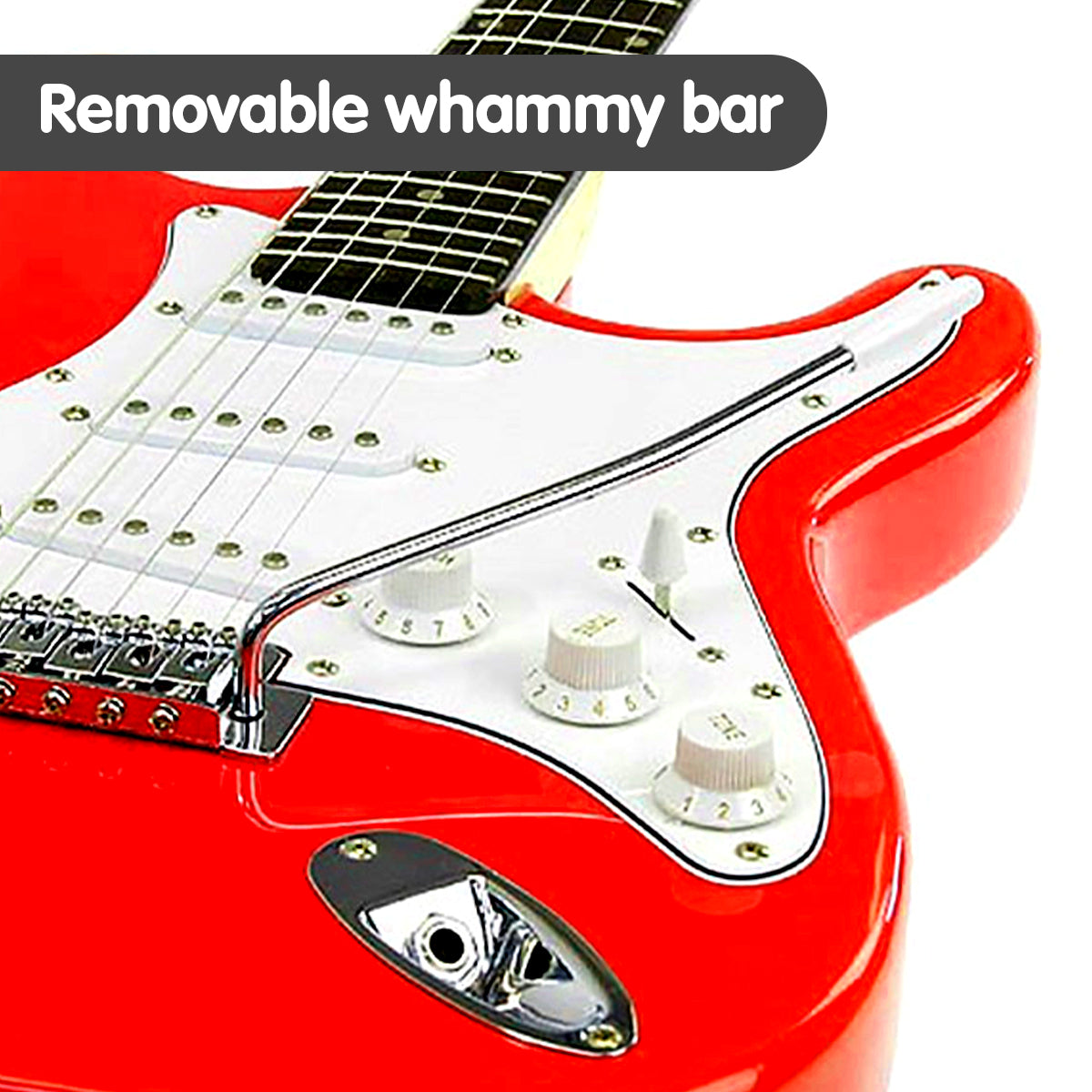 39in Electric Guitar - Red