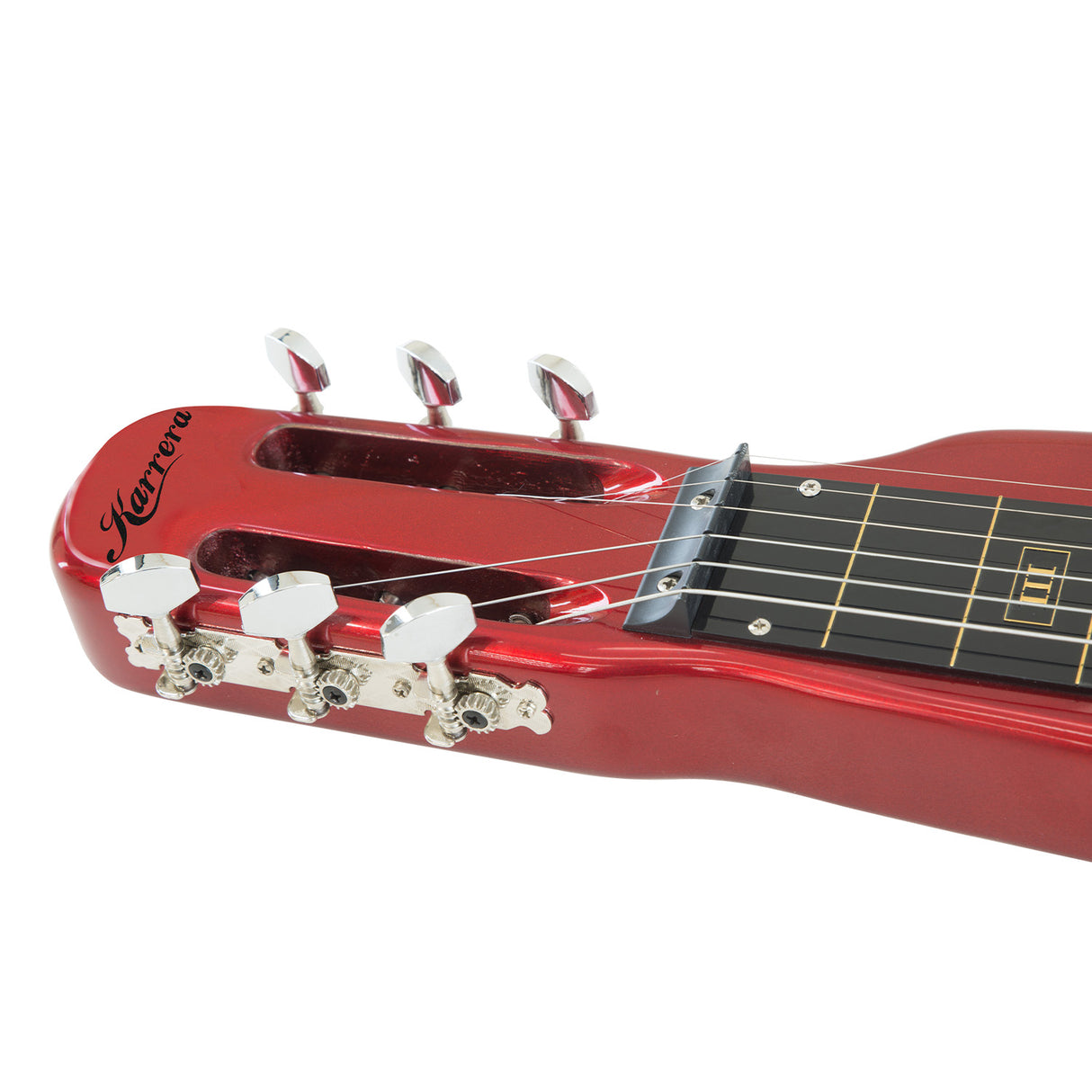 6-String Steel Lap Guitar - Metallic Red