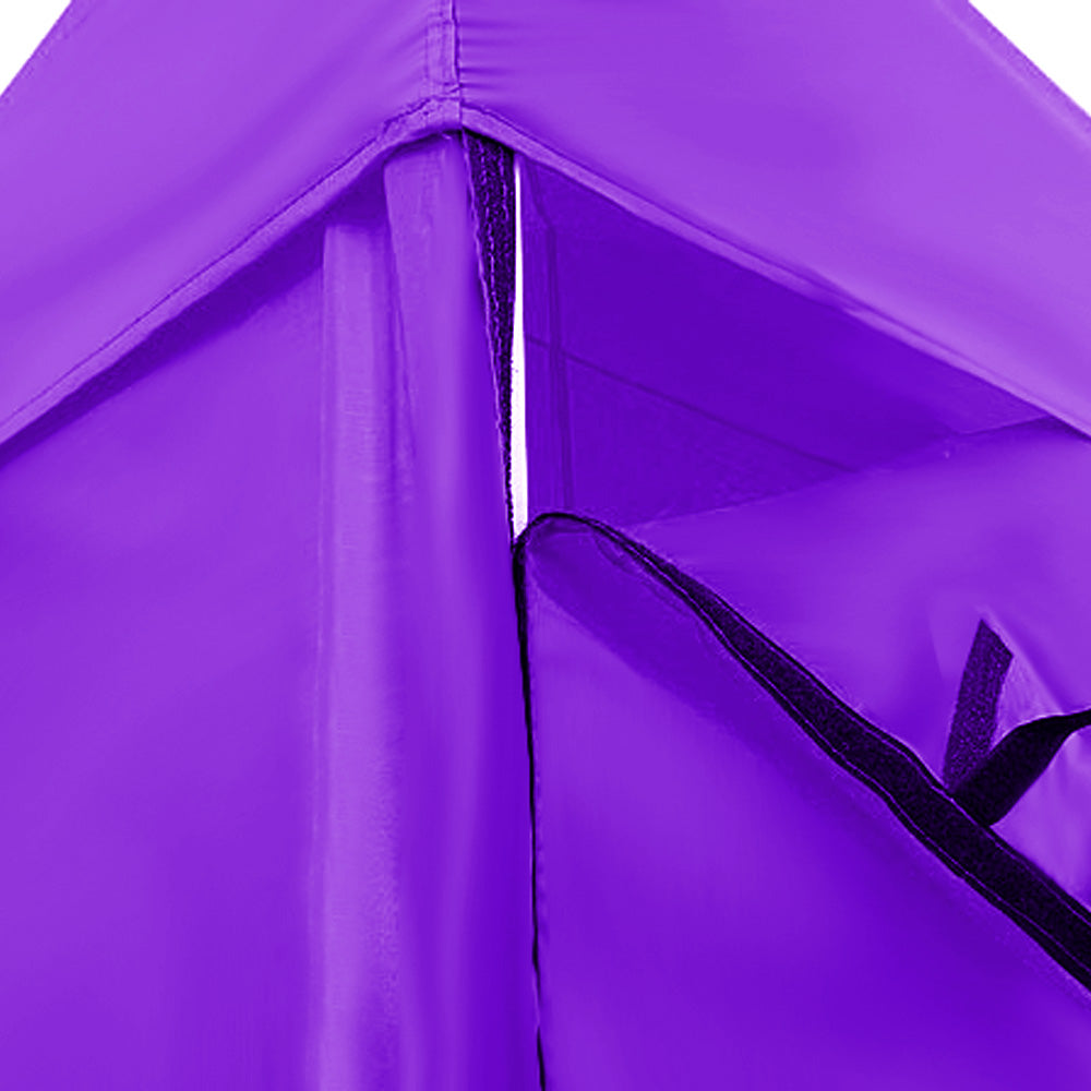 Gazebo Tent Marquee 3x3 PopUp Outdoor Purple