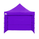 Gazebo Tent Marquee 3x3 PopUp Outdoor Purple