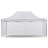 Gazebo Tent Marquee 3x4.5m PopUp Outdoor White
