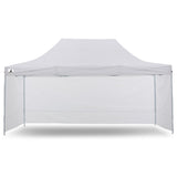 Gazebo Tent Marquee 3x4.5m PopUp Outdoor White