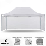 Gazebo Tent Marquee 3x4.5m PopUp Outdoor White