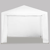 3x3m Outdoor Party Wedding Event Gazebo Tent - White