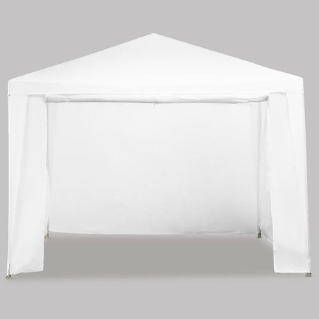 3x3m Outdoor Party Wedding Event Gazebo Tent - White
