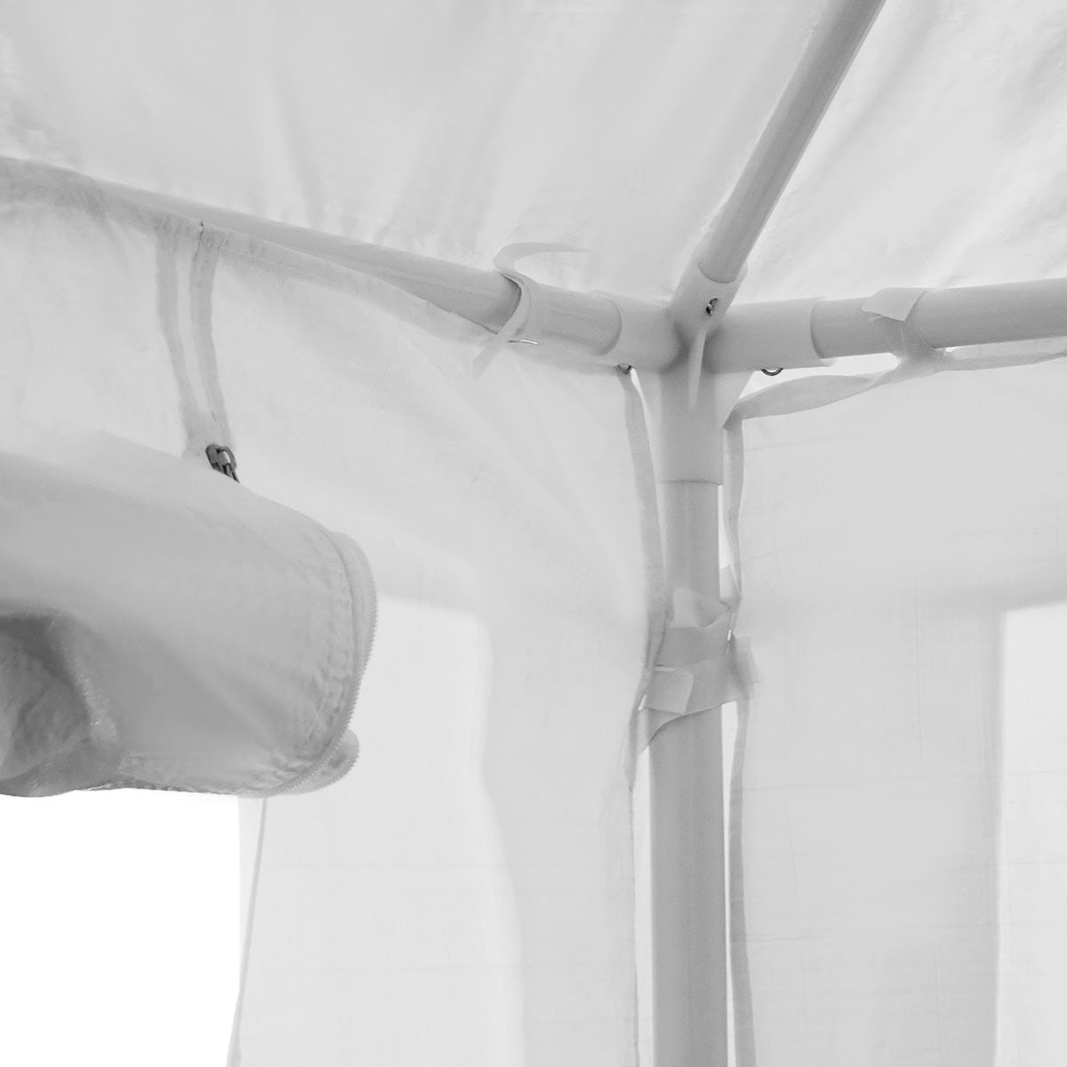 3x3m Outdoor Party Wedding Event Gazebo Tent - White