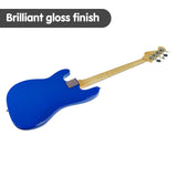 Electric Bass Guitar Pack - Blue