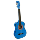 34in Acoustic Children no cut Guitar - Blue