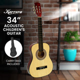Childrens Guitar  Wooden 34in Acoustic - Natural