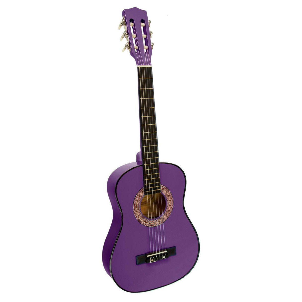 34in Acoustic Children no cut Guitar - Purple