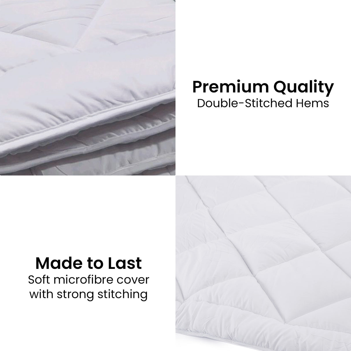 500GSM Microfibre Bamboo Quilt Comforter Doona - King