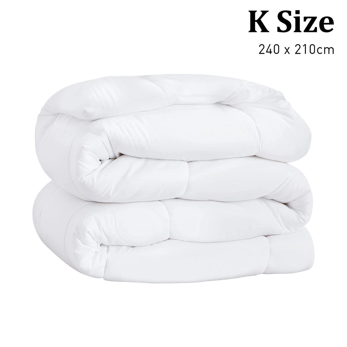 500GSM Goose Down Feather Quilt Duvet Doona - King