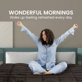 Faux Mink Comforter Quilt Doona Duvet 600GSM - Super King