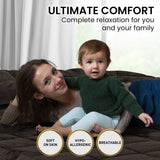 Faux Mink Comforter Quilt Doona Duvet 600GSM - Super King