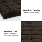 Faux Mink Comforter Quilt Doona Duvet 600GSM - Super King