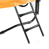 Classic 6ft Outdoor Round Orange Trampoline Safety Enclosure