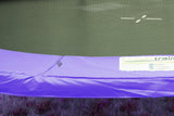 Classic 6ft Trampoline Round Outdoor Free Safety Net Spring Pad Cover Mat Purple