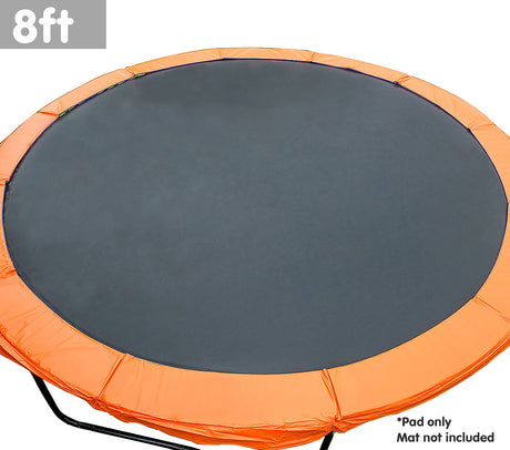 8ft Trampoline Replacement Pad Round - Orange