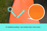 8ft Trampoline Replacement Pad Round - Orange