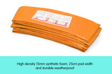 8ft Trampoline Replacement Pad Round - Orange